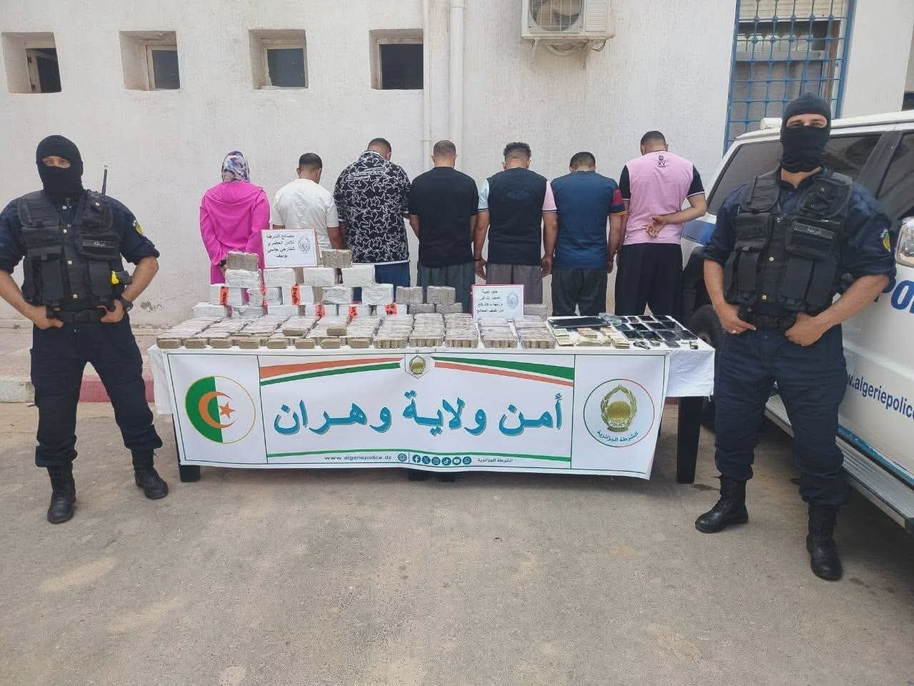 الجزائر – ضبط كمية كبيرة من المخدرات بولاية وهران